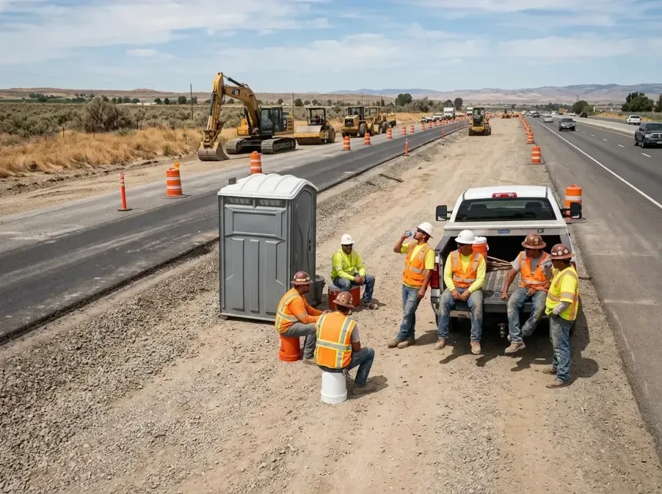 highway-road-construction-crew-007 — frequently asked questions, Porta Potty and Restroom Rentals in Collinsville, CT